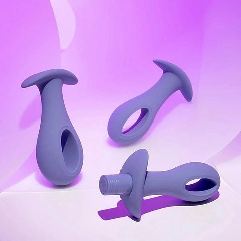 HOLE PUNCH Butt Plugs with Bullet Vibrator by Evolved