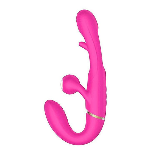 ORGAZ-OHH-MATIC Strapless Strap-On with Remote by Adam & Eve