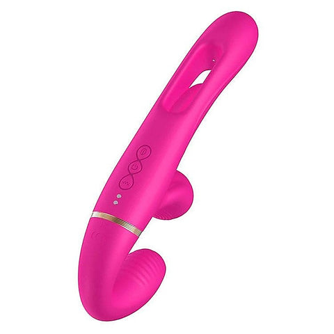 ORGAZ-OHH-MATIC Strapless Strap-On with Remote by Adam & Eve