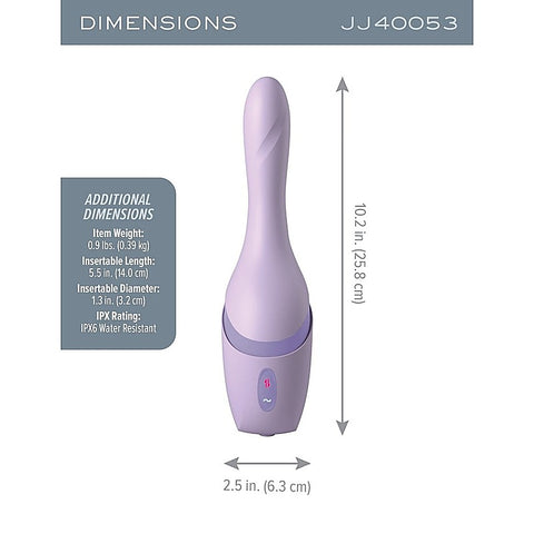 Hello Bang Warming & Thrusting Vibrator by JimmyJane