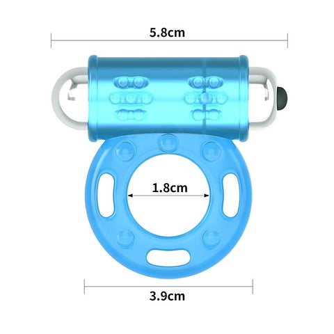 Lumino Play Male Vibrating Penis Ring by Lovetoy