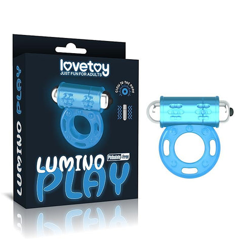 Lumino Play Male Vibrating Penis Ring by Lovetoy
