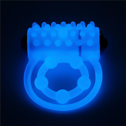 Lumino Play Vibrating Penis & Balls Cock Ring by Lovetoy
