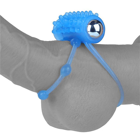 Lumino Play Vibrating Penis & Balls Cock Ring by Lovetoy