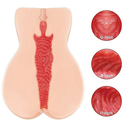 Vanilla Onahole 004 Dual Layer Vagina Stroker by Kokos