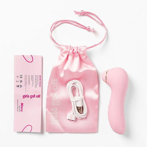 Missy Air Pulse Clitoral Stimulator by Girls Get Off