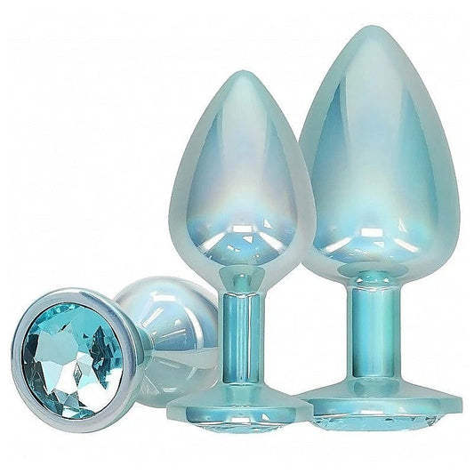 OUCH! Paris Collection Metallic Butt Plugs by Shots Toys