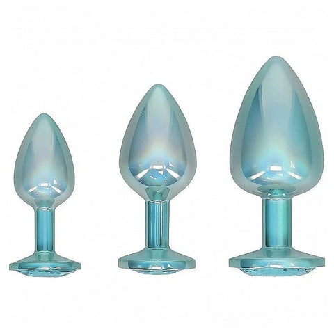 OUCH! Paris Collection Metallic Butt Plugs by Shots Toys