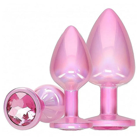 OUCH! Paris Collection Metallic Butt Plugs by Shots Toys