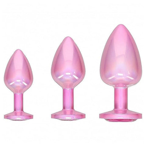 OUCH! Paris Collection Metallic Butt Plugs by Shots Toys