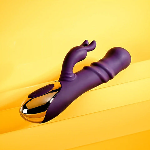 Bunny Punch Twirling Rabbit Vibrator by Evolved