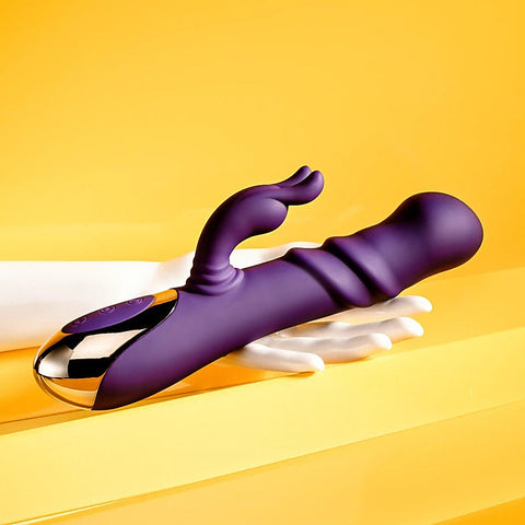 Bunny Punch Twirling Rabbit Vibrator by Evolved
