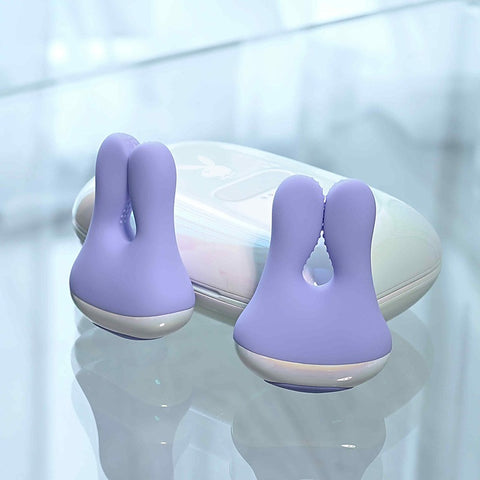 Playboy Pleasure IN A PINCH Vibrating Nipple Clamps