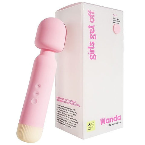 Wanda Rechargeable Body Wand Massager by Girls Get Off