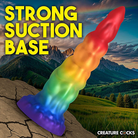 Magic Rider Unicorn Silicone Dildo by XR Brands