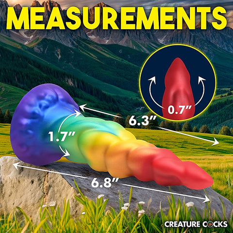Magic Rider Unicorn Silicone Dildo by XR Brands