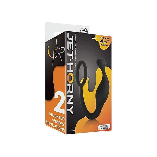 Excellent Power Prostate Plug with Cock Ring