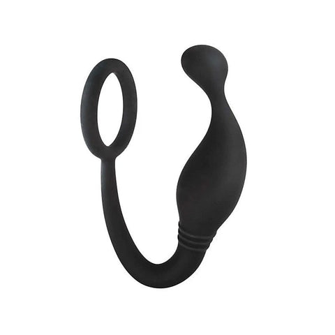 Excellent Power Prostate Plug with Cock Ring