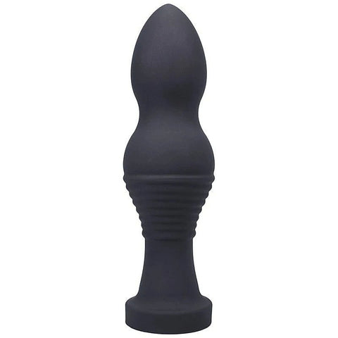 Piggy Anal Plug Black by Tantus