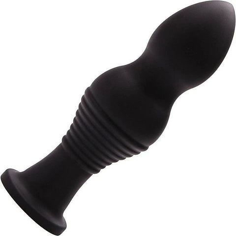 Piggy Anal Plug Black by Tantus
