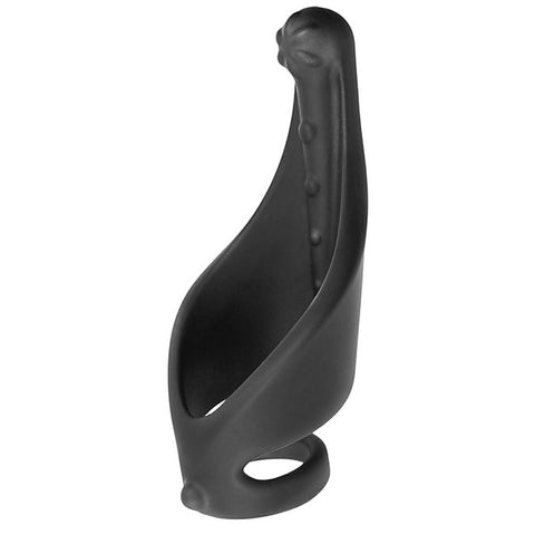 Excellent Power Cock Ring with Strap and Stimulator
