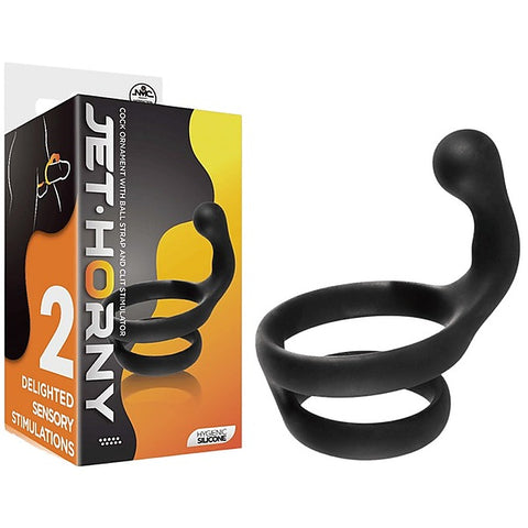 Excellent Power Cock Ring with Clitoral Stimulator