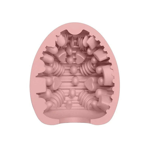 Pretty Love Pleasure Egg Ribbed Textured Male Masturbator