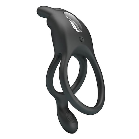 Rechargeable Seth Cock Ring by Baile