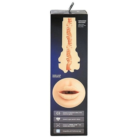 PowerBlow and Feel Mouth Stroker Combo Set by Kiiroo