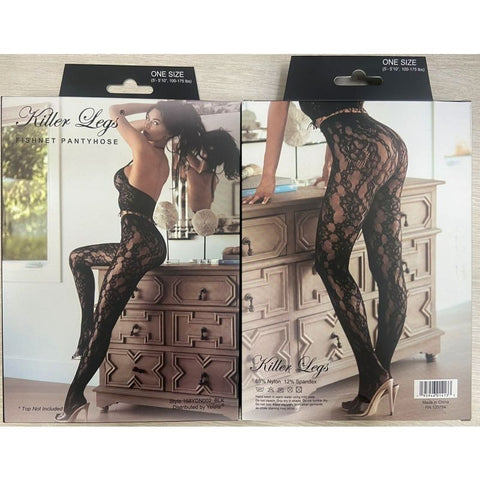 Scarlet Tease Fishnet Tights by Yelete