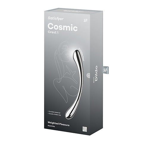 Cosmic Crest 1 High Quality Metal Dildo by Satisfyer