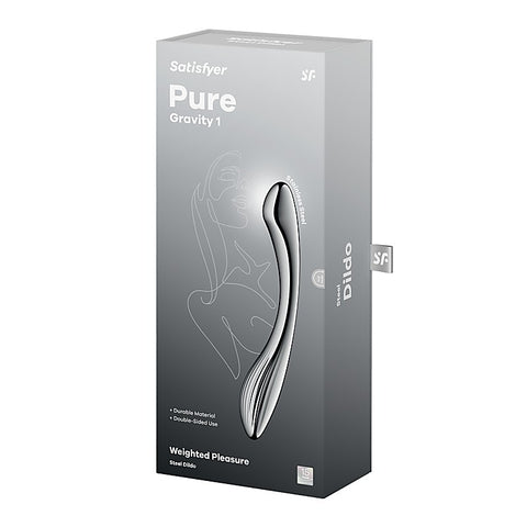 Pure Gravity 1 High Grade Metal Dildo by Satisfyer