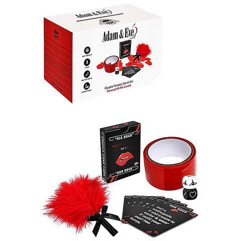 5 Piece Couples Foreplay Card Game Kit by Adam & Eve
