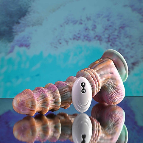 FANTASY Vibrating Dildo with Remote by Evolved