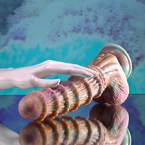 FANTASY Vibrating Dildo with Remote by Evolved