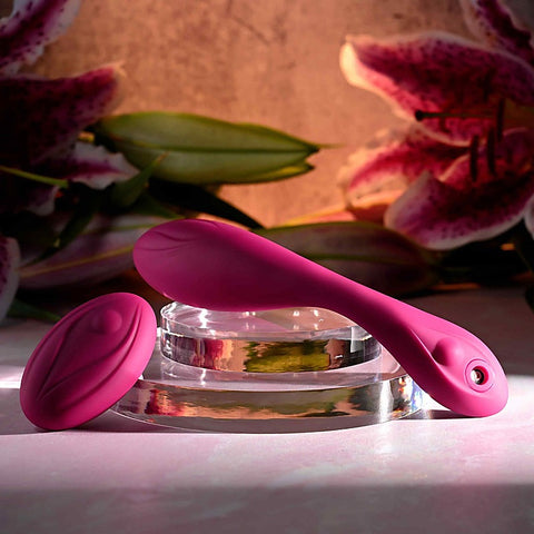 Cherry Pose Flexible & Posable Vibrator by Evolved