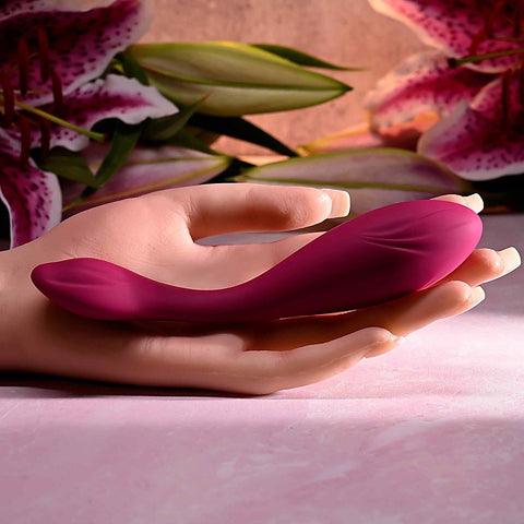 Cherry Pose Flexible & Posable Vibrator by Evolved