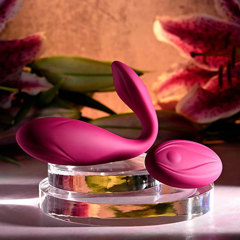 Cherry Pose Flexible & Posable Vibrator by Evolved