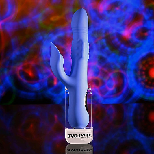 POP GOES THE O Thrusting & Bulging Rabbit Vibrator