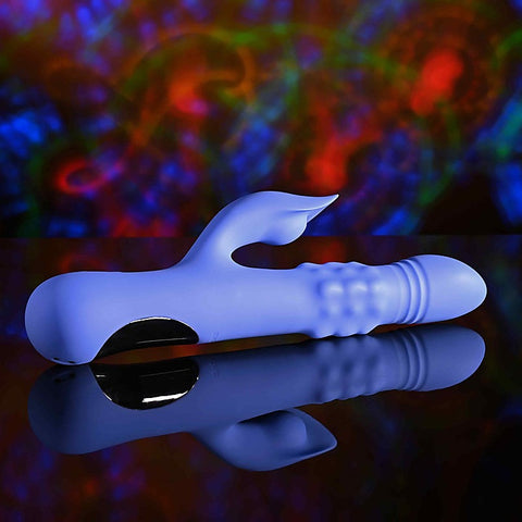 POP GOES THE O Thrusting & Bulging Rabbit Vibrator