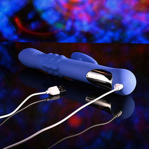 POP GOES THE O Thrusting & Bulging Rabbit Vibrator