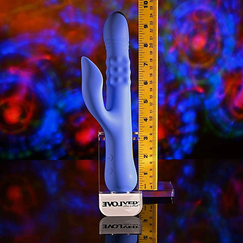 POP GOES THE O Thrusting & Bulging Rabbit Vibrator