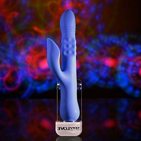 POP GOES THE O Thrusting & Bulging Rabbit Vibrator