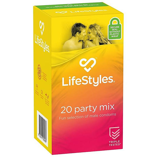 LifeStyles Party Mix 20pk Condoms by Ansell
