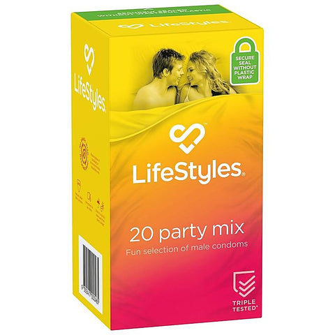 LifeStyles Party Mix 20pk Condoms by Ansell