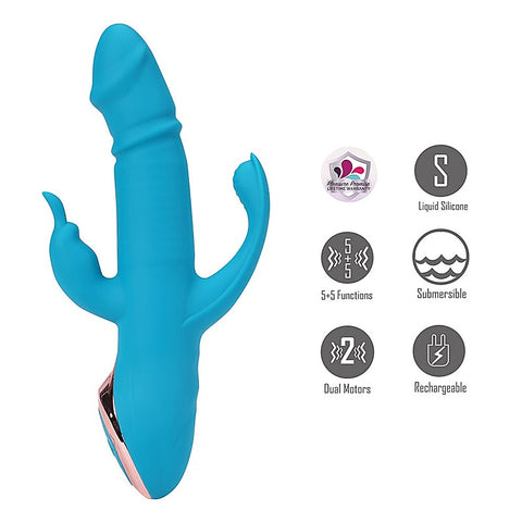 Maia KENNEDI Rechargeable Triple Stimulating Vibrator