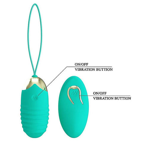 IAN Vibrating Egg with Wireless Remote by Party Up