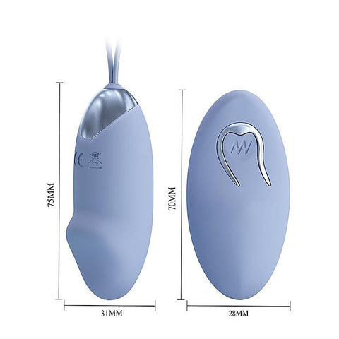 Rechargeable Vibrating Egg with Remote by Party Up