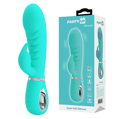 EDWARD USB Rechargeable Rabbit Vibrator by Party Up