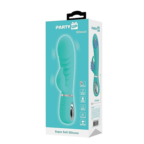 EDWARD USB Rechargeable Rabbit Vibrator by Party Up